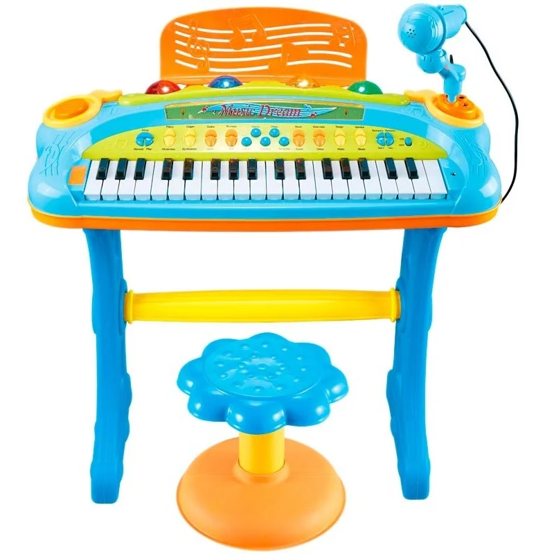 Piano de niña con microfono deals