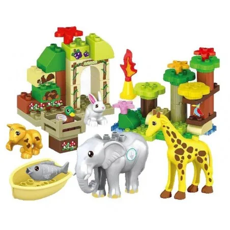 Set de Bloques Infantil Zoo