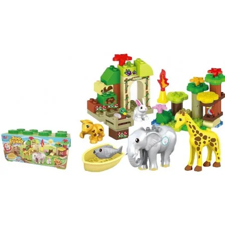 Set de Bloques Infantil Zoo