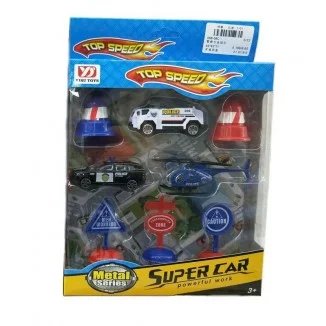 Set de Coches de Policía