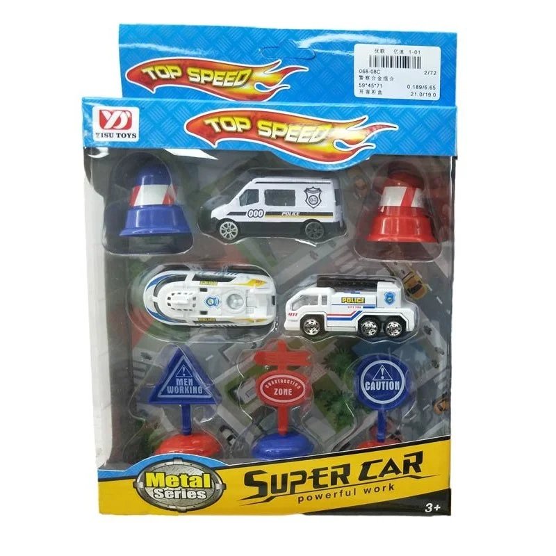 Set de Coches de Policía