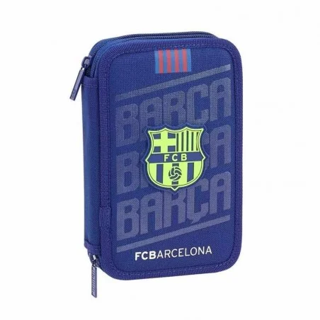 Plumier Doble 28pzas Oficial FC Barcelona