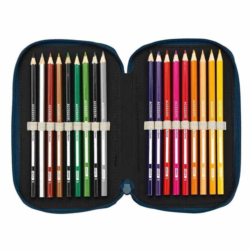 Real Madrid Plumier Triple 41 pzas -