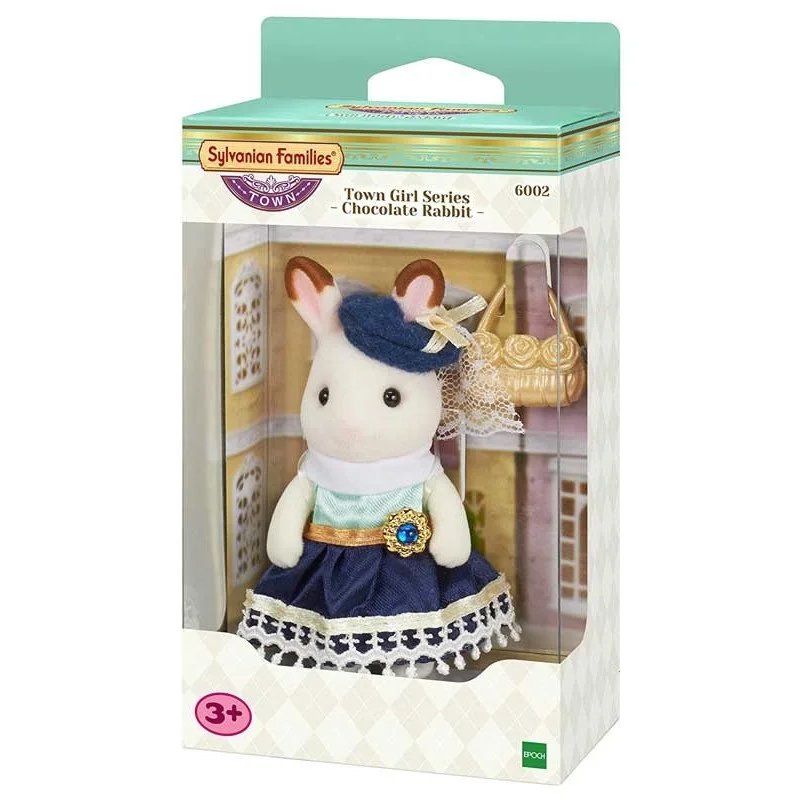 Sylvanian Families Niña Conejo Chocolate
