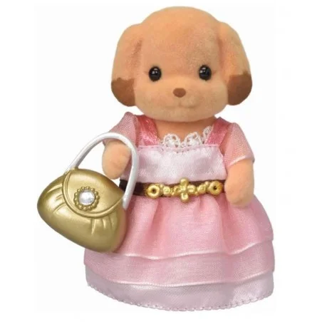 Sylvanian Families Town Series Niña Perro Caniche