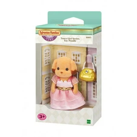 Sylvanian Families Town Series Niña Perro Caniche