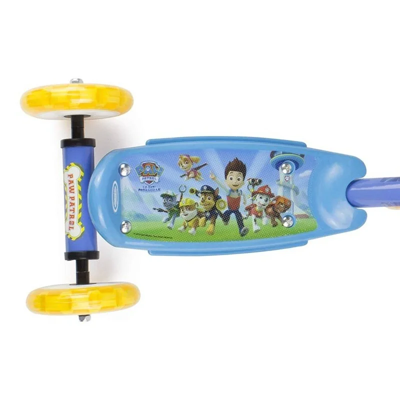 patinete 3 ruedas patrulla canina