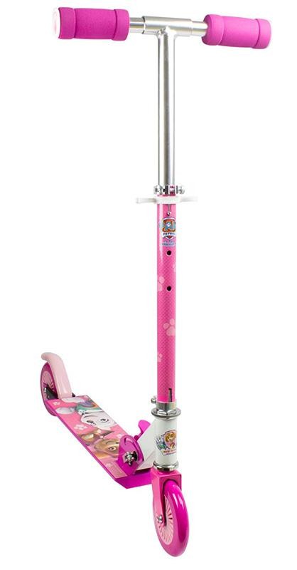 patinete patrulla canina rosa