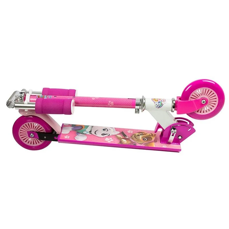 patinete patrulla canina rosa