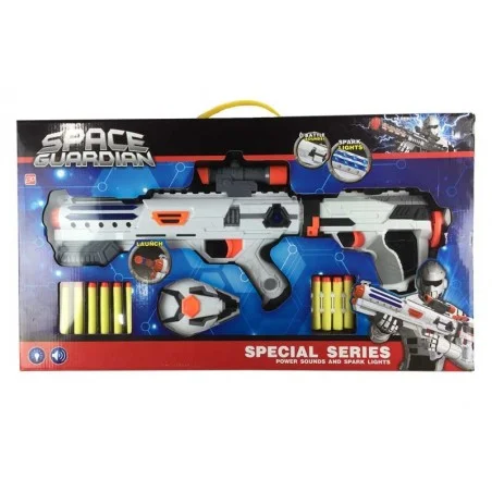 Pistola con Dardos Space Guardian