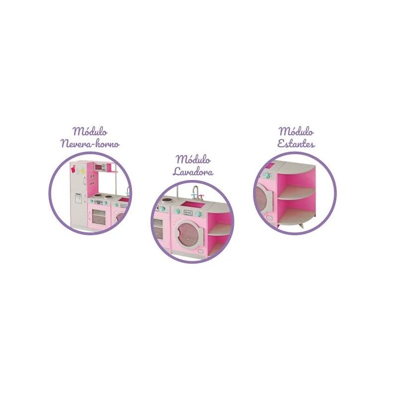 Cocina de Madera Deluxe Play Hoome