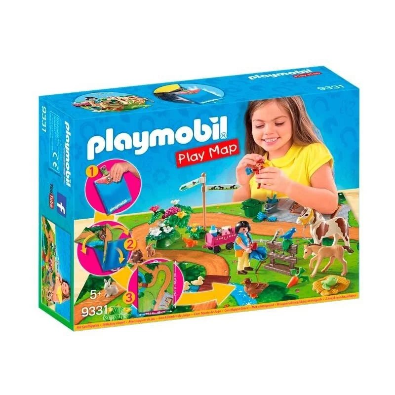 Playmobil Play Map Paseo con Ponis