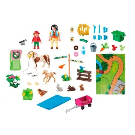 Playmobil Play Map Paseo con Ponis