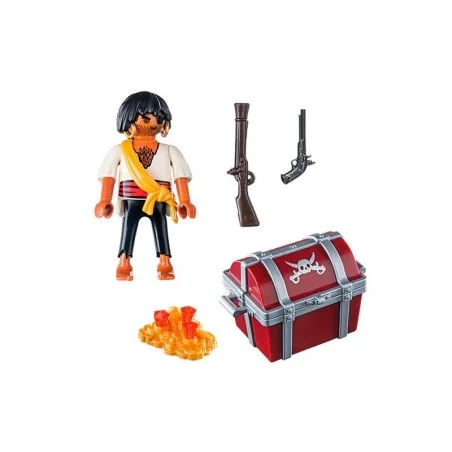 Playmobil Pirata con Cofre del Tesoro