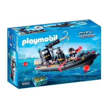 Playmobil Lancha de las Fuerzas Especiales