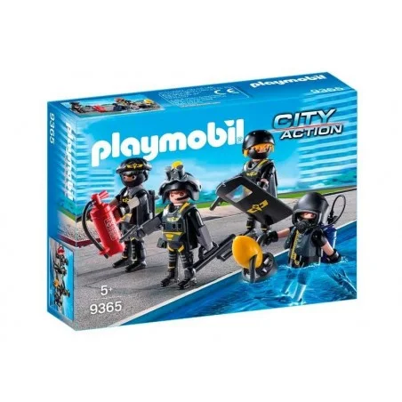 Playmobil City Action Equipo de Fuerzas Especiales