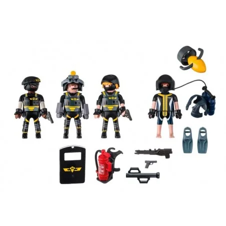 Playmobil City Action Equipo de Fuerzas Especiales