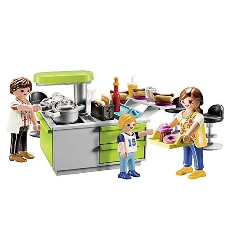 playmobil city life cocina