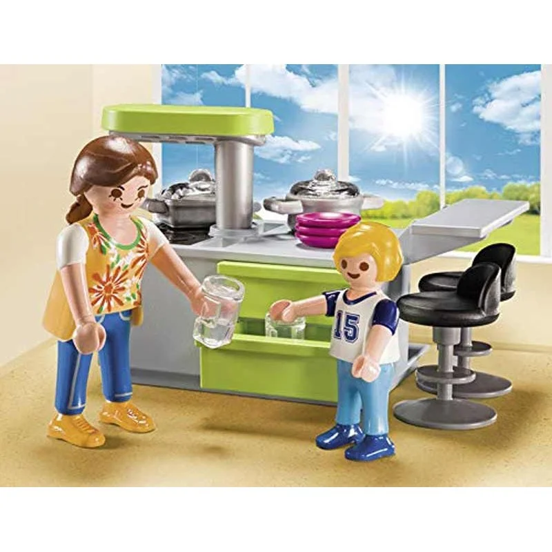 playmobil city life cocina