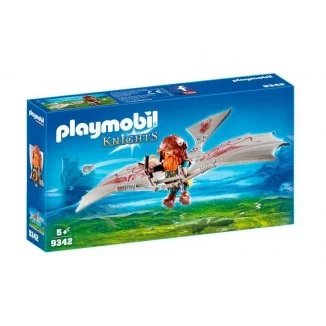 Playmobil Knights Enano con Máquina Voladora
