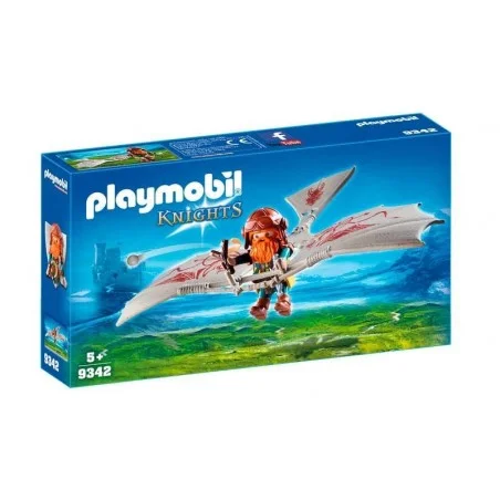 Playmobil Knights Enano con Máquina Voladora