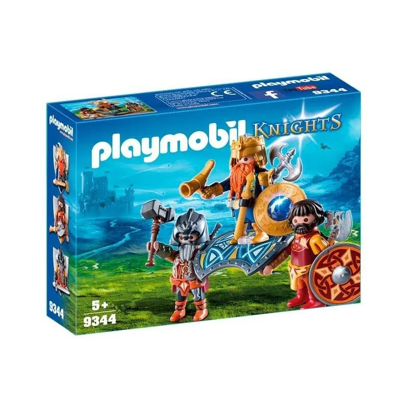 Playmobil Knights Rey de los Enanos