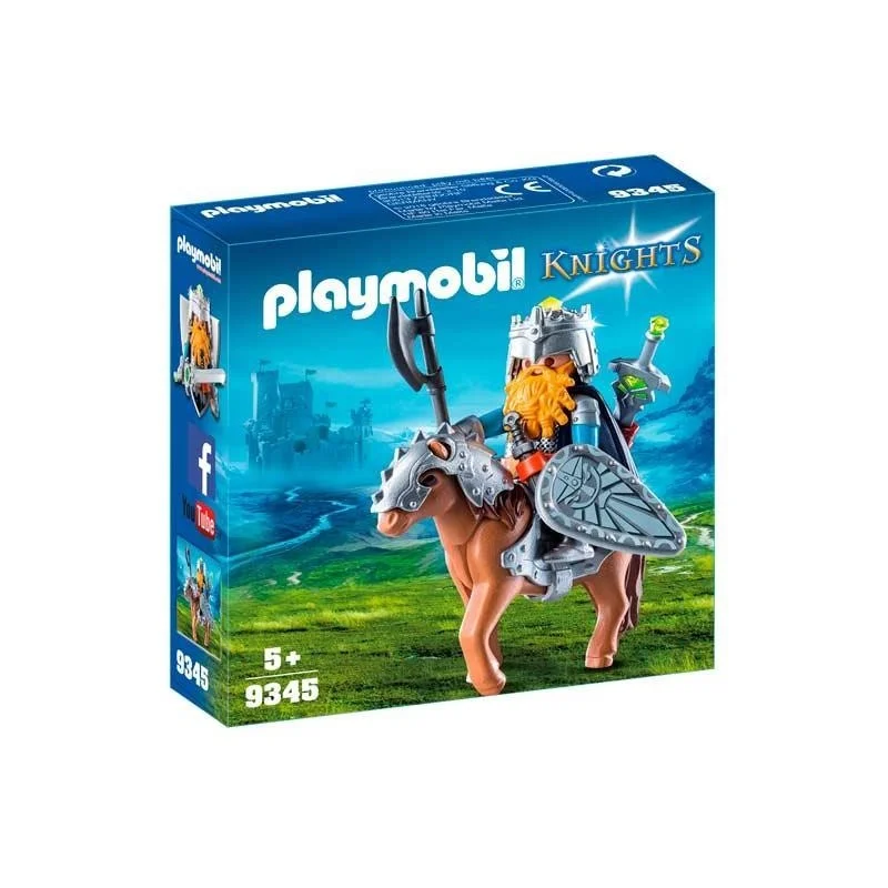 Playmobil Knights Enano con Poni