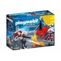 Playmobil Vehículo Todoterreno de Policía: persecución ladrón de tesoros