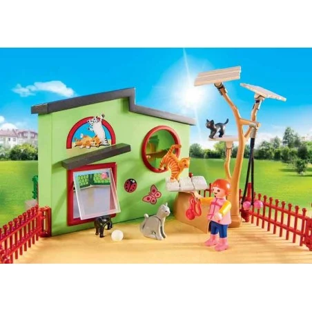 Playmobil City Life Refugio para Gatos