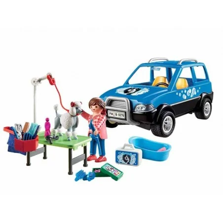 Playmobil City Life Coche Lavandería de Perros