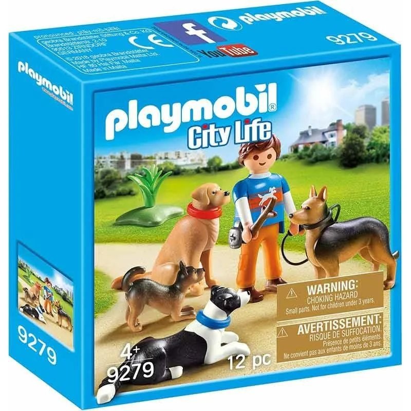 Playmobil City Life Adiestrador de Perros