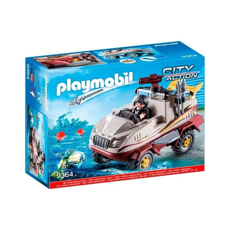 Playmobil City Action Coche Anfibio