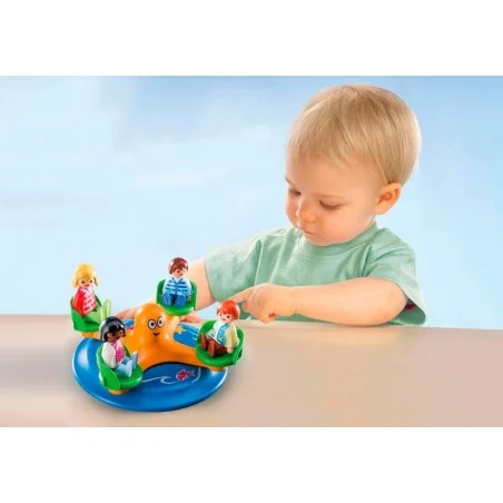 Playmobil 1.2.3 Carrusel Infantil