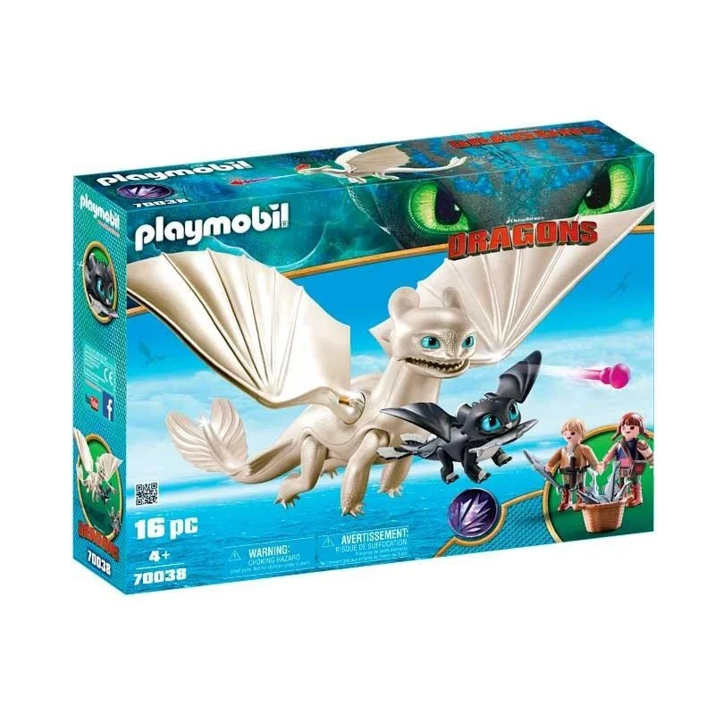 Playmobil Dragons Furia Diurna y Bebé Dragón