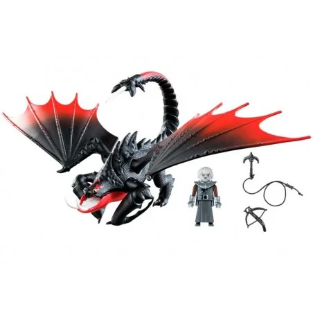 Playmobil Dragons Aguijón Venenoso y Crimmel