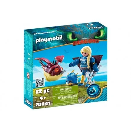 Playmobil Dragons Astrid con Globoglob