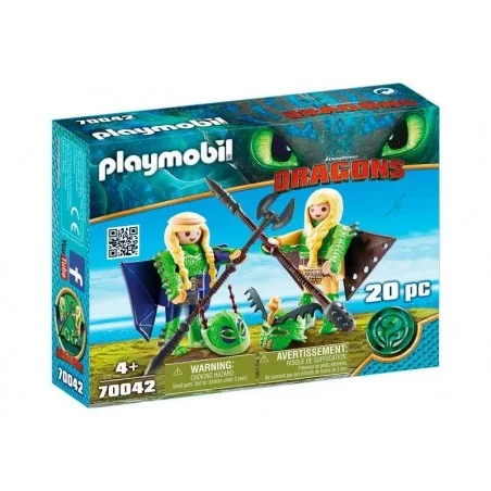 Playmobil Dragons Chusco y Brusca