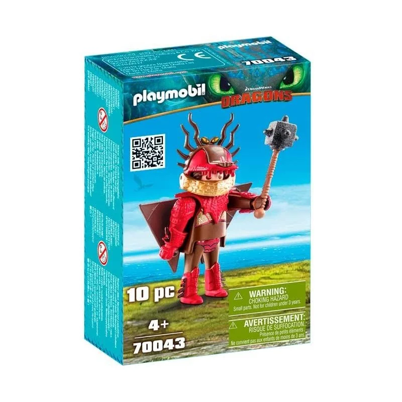 Playmobil Dragons Patán Mocoso con Traje Volador