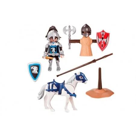 Playmobil Knights Maletín Entrenamiento Caballero