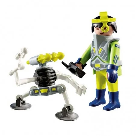 Playmobil Agente Espacial con Robot