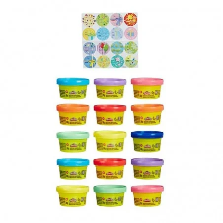 Play-Doh Bolsa de Fiesta 15 Mini Botes