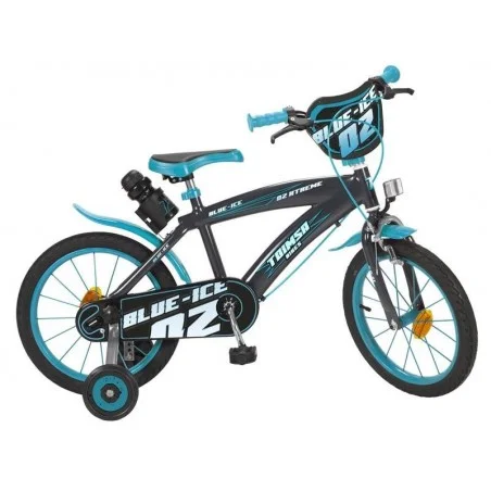 Bicicleta Lola - 16 pulgadas – azul claro con detalles en rosa – Super  Super 