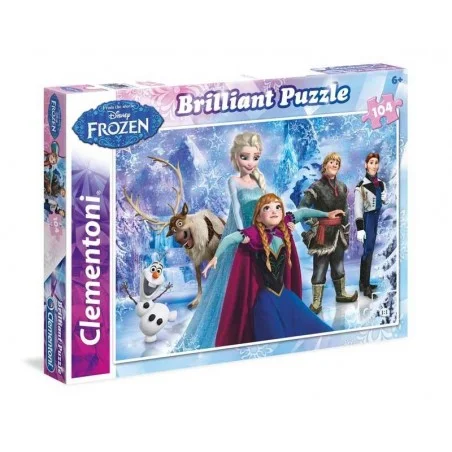 Puzzle 104 Piezas Disney Frozen Diamante