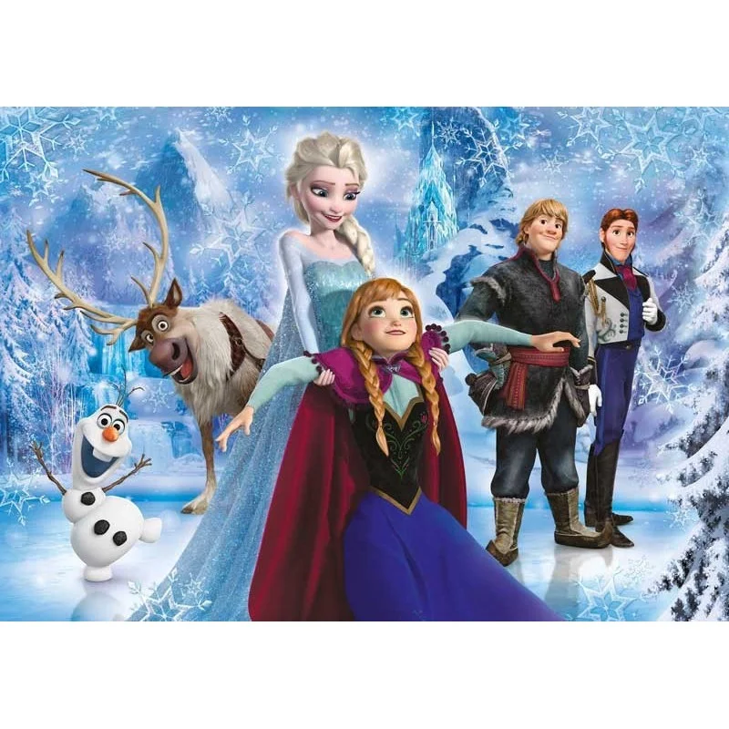 Puzzle 104 Piezas Disney Frozen Diamante
