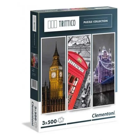 Puzzle Tríptico 3x500 Piezas Londres