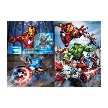 Puzzle Los Vengadores 3x48 Piezas