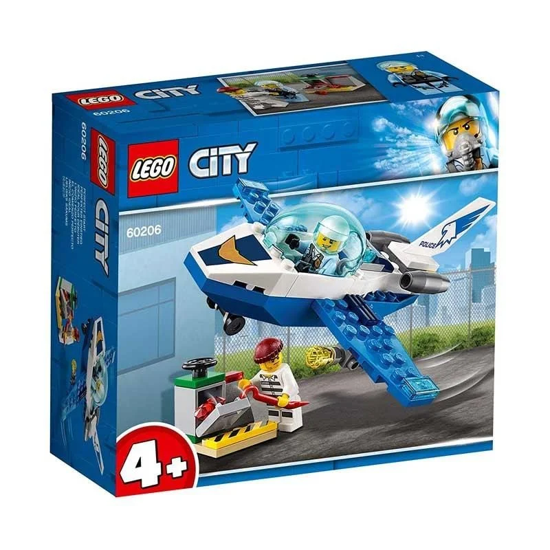 LEGO City Policía Aérea y Jet Patrulla