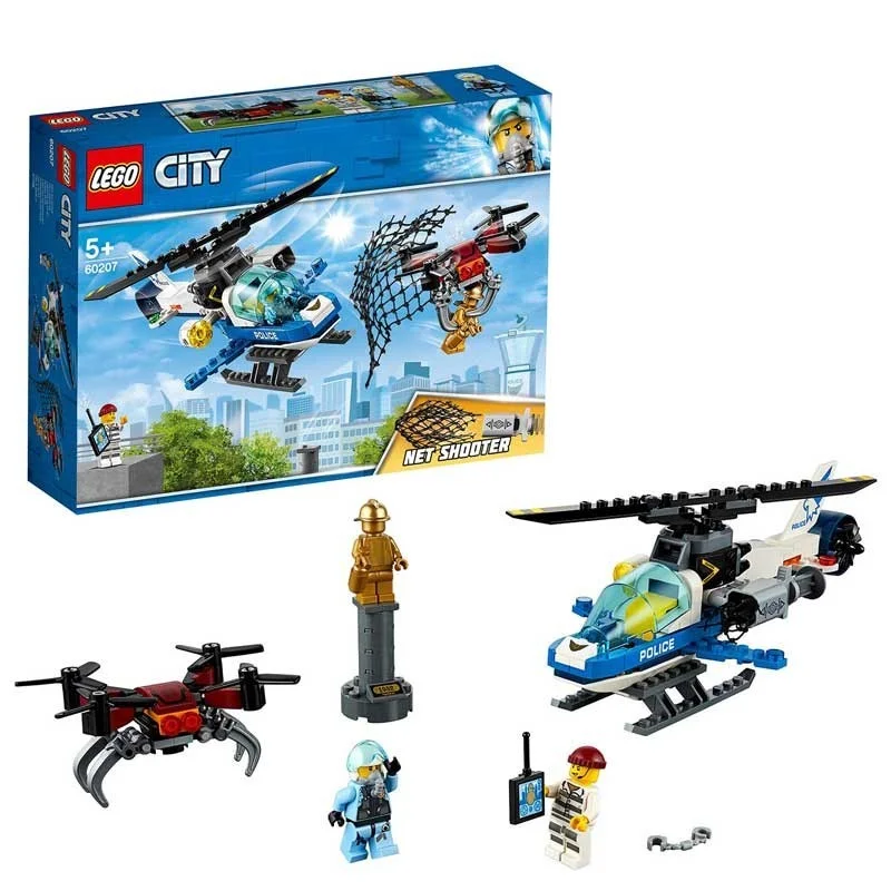 LEGO City Policía Aérea a la Caza del Dron