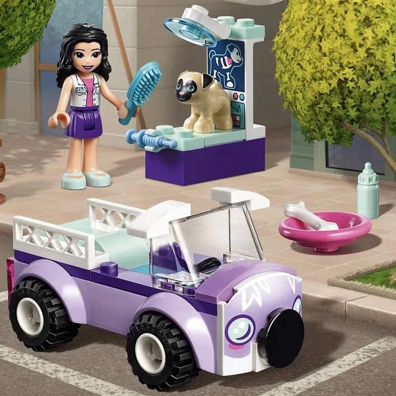 Lego Friends Clínica Veterinaria Móvil de Emma