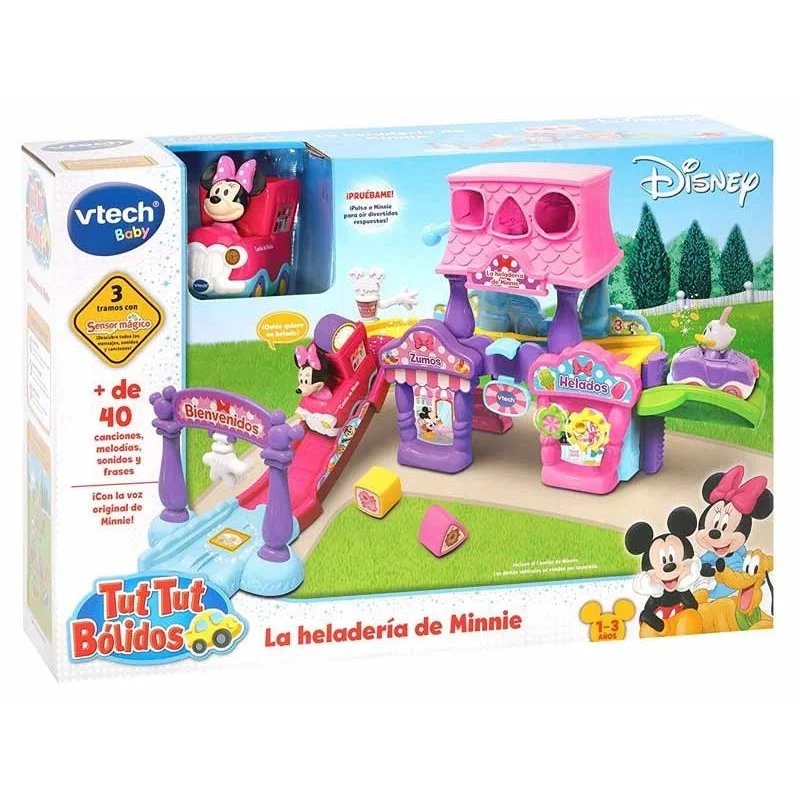 Tut Tut Bólidos Disney La Heladería de Minnie